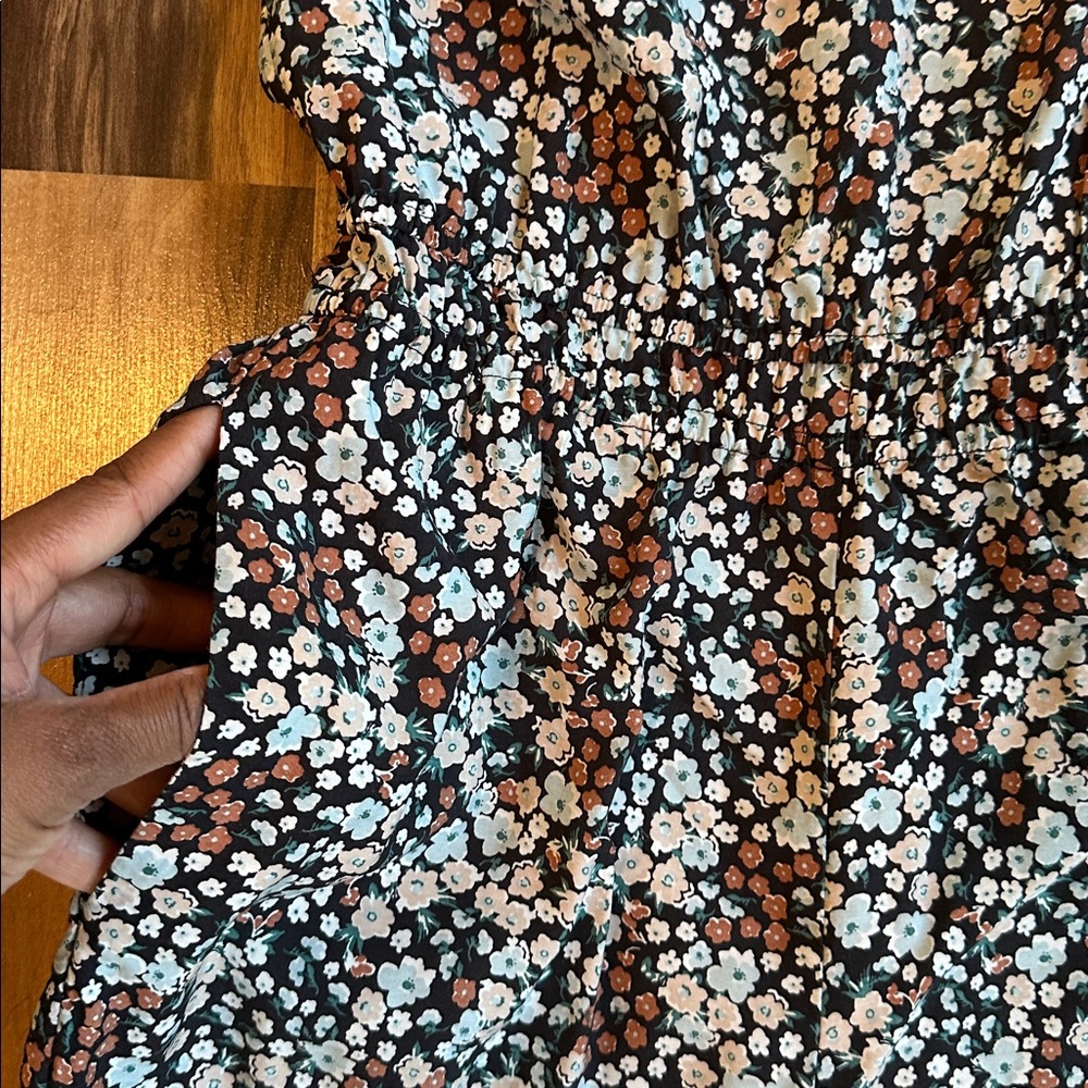 Floral Spaghetti Strap Jumpsuit - Picture 5 of 6